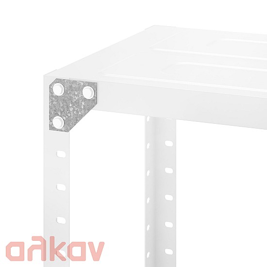 Ολοκληρωμένo Σετ 4 Ραφιών Dexion 200x122x45