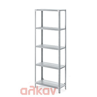 Ολοκληρωμένo Σετ 5 Ραφιών Dexion 250x122x38