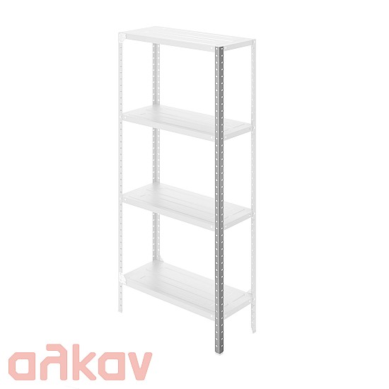 Ολοκληρωμένo Σετ 4 Ραφιών Dexion 200x122x45
