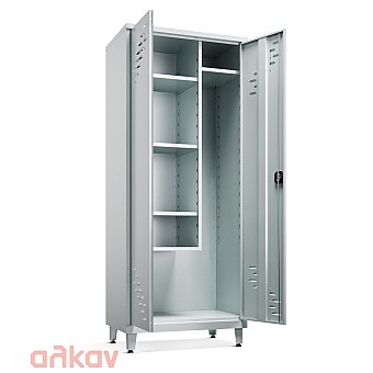 Δίφυλλη Μεταλλική Ντουλάπα Εξωτερικού Χώρου 195x100x50