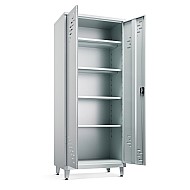 with shelves 