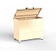 Firewood Storage Bin 85 x 60 x 50