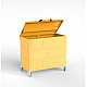 Firewood Storage Bin 85 x 80 x 50