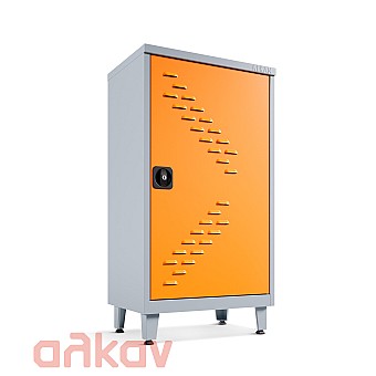 Single Door Short Outdoor Closet 100x60x40