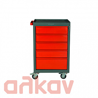 5 Drawer Tool Trolley