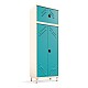 Metal outdoor rug cabinet 240 x 62 x 50