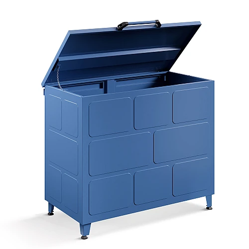 Μεταλλικός Κάδος Ξύλων