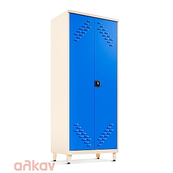 Δίφυλλη Μεταλλική Ντουλάπα Εξωτερικού Χώρου 175x100x45