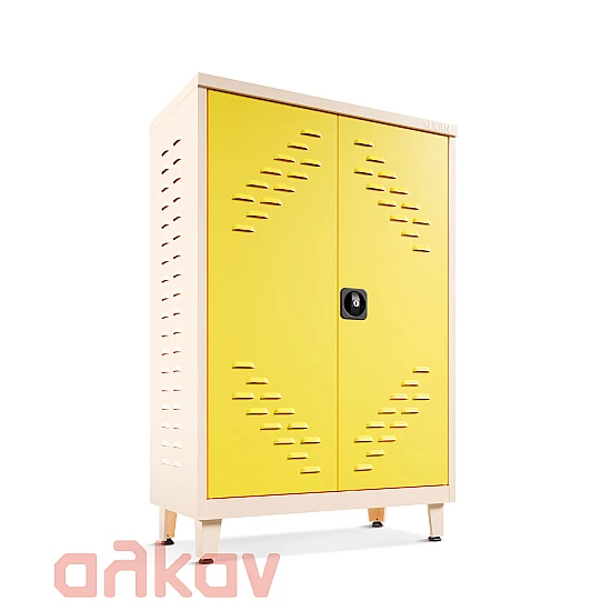 Μεταλλική Παπουτσοθήκη Εξωτερικού Χώρου 105x65x40