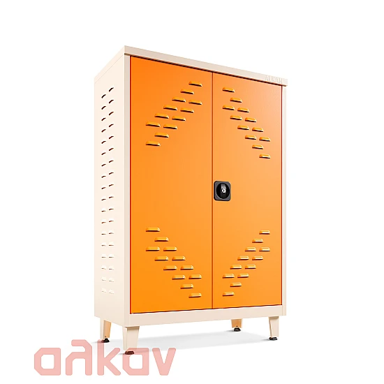 Μεταλλική Παπουτσοθήκη Εξωτερικού Χώρου 120x90x40