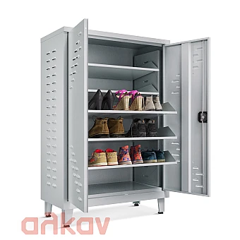 Μεταλλική Παπουτσοθήκη Εξωτερικού Χώρου 120x90x40