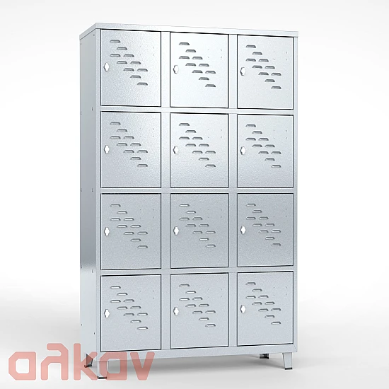 Quadruple Tier Pigeon Hole Lockers