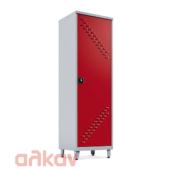 Μονόφυλλη Μεταλλική Ντουλάπα Εξωτερικού Χώρου 195x45x50