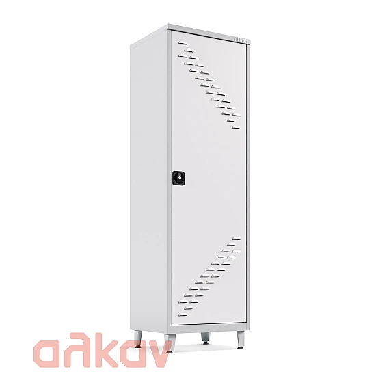 Μονόφυλλη Μεταλλική Ντουλάπα Εξωτερικού Χώρου 175x45x45