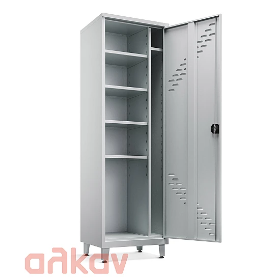 Μονόφυλλη Μεταλλική Ντουλάπα Εξωτερικού Χώρου 195x45x50