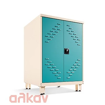 Ντουλάπα Πλυντηρίου Εξωτερικού Χώρου 110 x 75 x 75