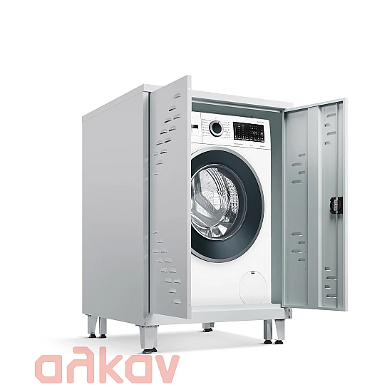 Ντουλάπα Πλυντηρίου Εξωτερικού Χώρου 110 x 75 x 75– Λύση για Μπαλκόνι 