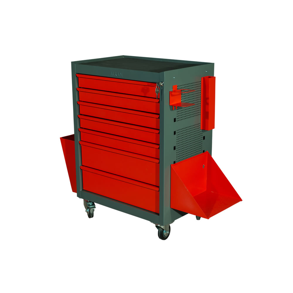 7 Drawer Tool Trolley