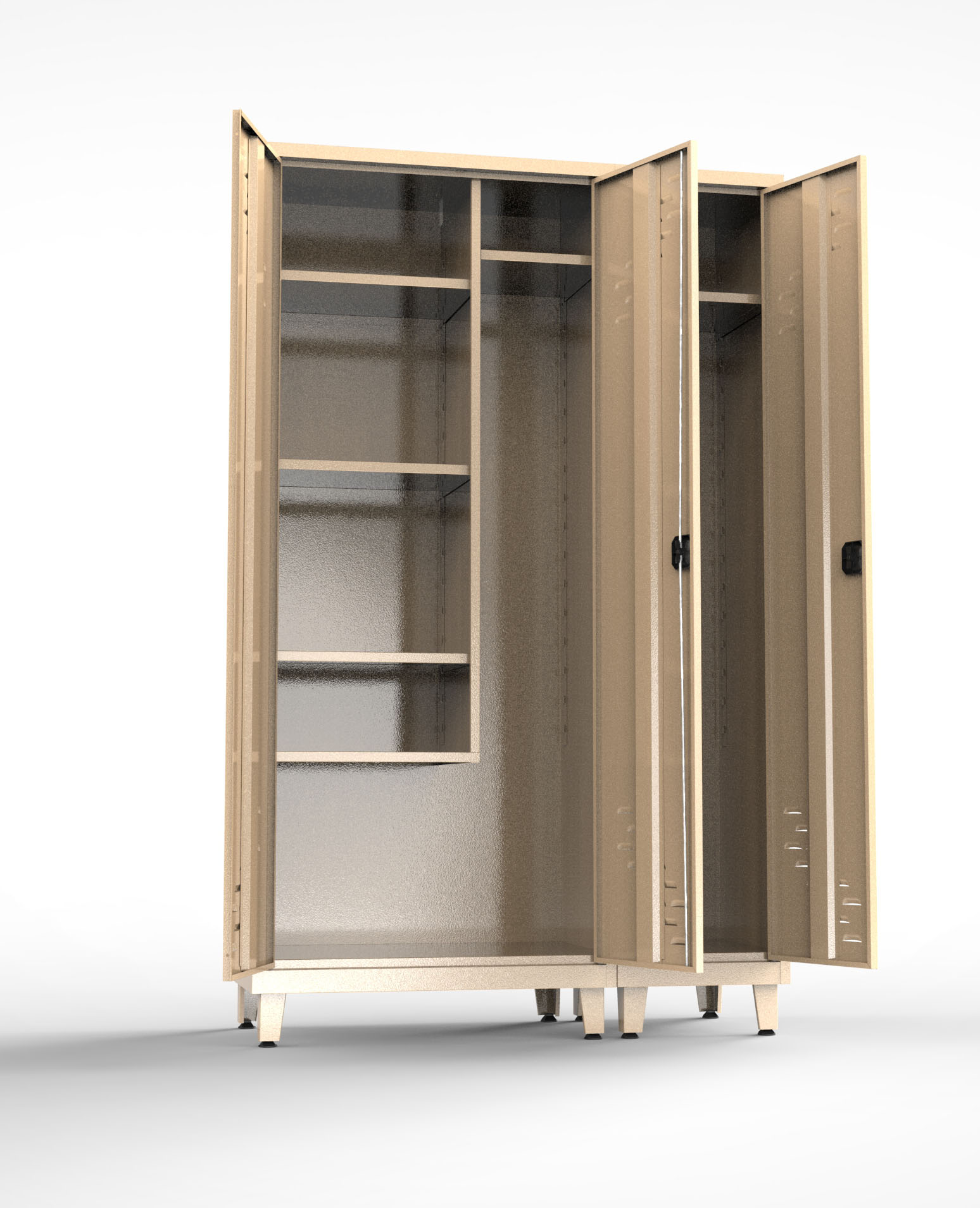 Triple Door Cabinet 195x120x50