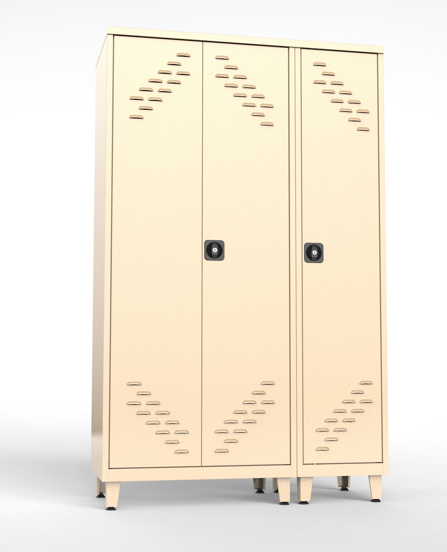 Triple Door Cabinet 195x120x50